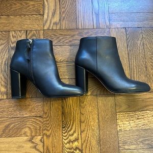 Black leather boots- Saks Fifth Avenue